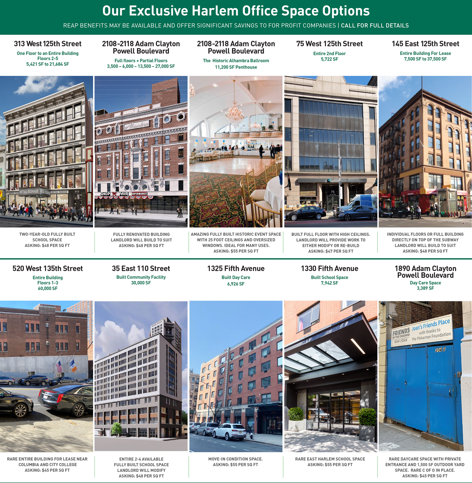 Our Exclusive Harlem Office Space Options